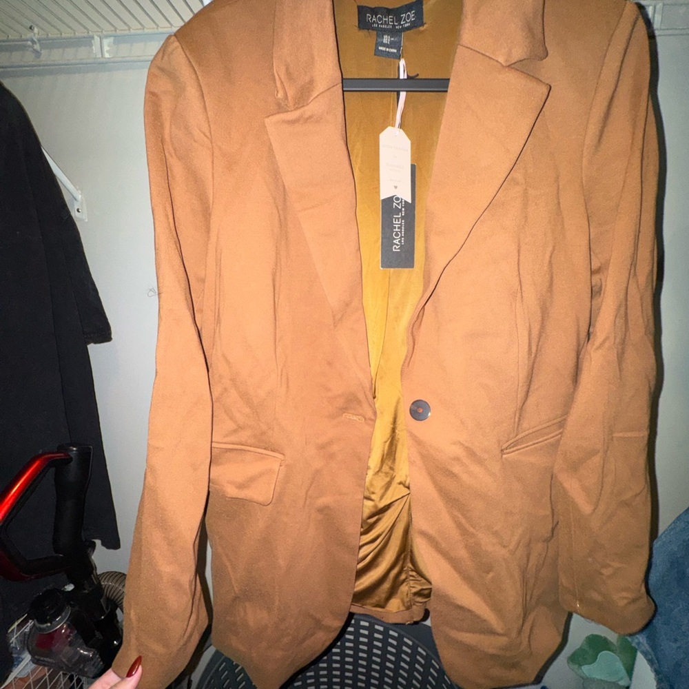 Rachel Zoe Brown Blazer